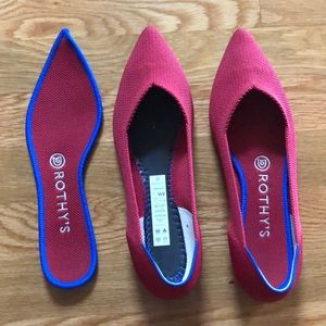 Rothy’s Point toe flat